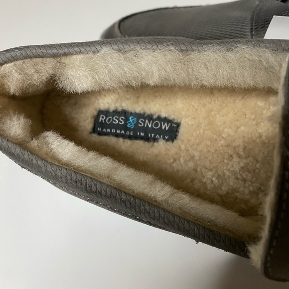 Ross and Snow Genuine Shearling Loafer Sneaker - Picture 5 of 7